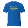 T-Shirt à Manches Courtes Unisexe - Coton Épais Teint en Pièce